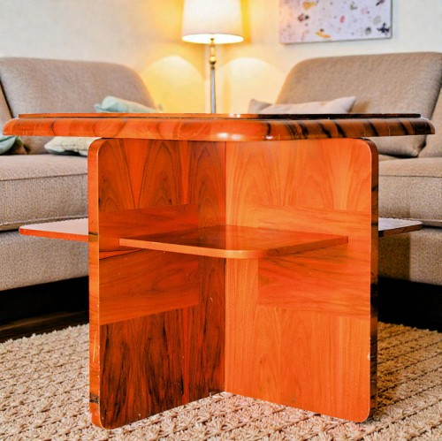 Stolik klubowy art déco. Wyposażenie hotelu Rialto, Warszawa. Używane meble hotelowe, wyposażenie hotelu, wyprzedaż mebli hotelowych. meblerialto.pl