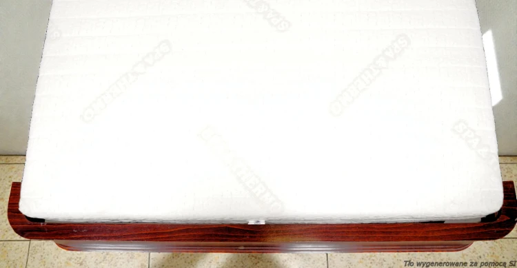 Łóżko 160 x 200 cm z wezgłowiem lite drewno stalowa rama art déco. Używane łóżko hotelowe w stylu art deco. Wyposażenie hotelu Rialto w Warszawie. Wyprzedaż mebli hotelowych i antyków. meblerialto.pl